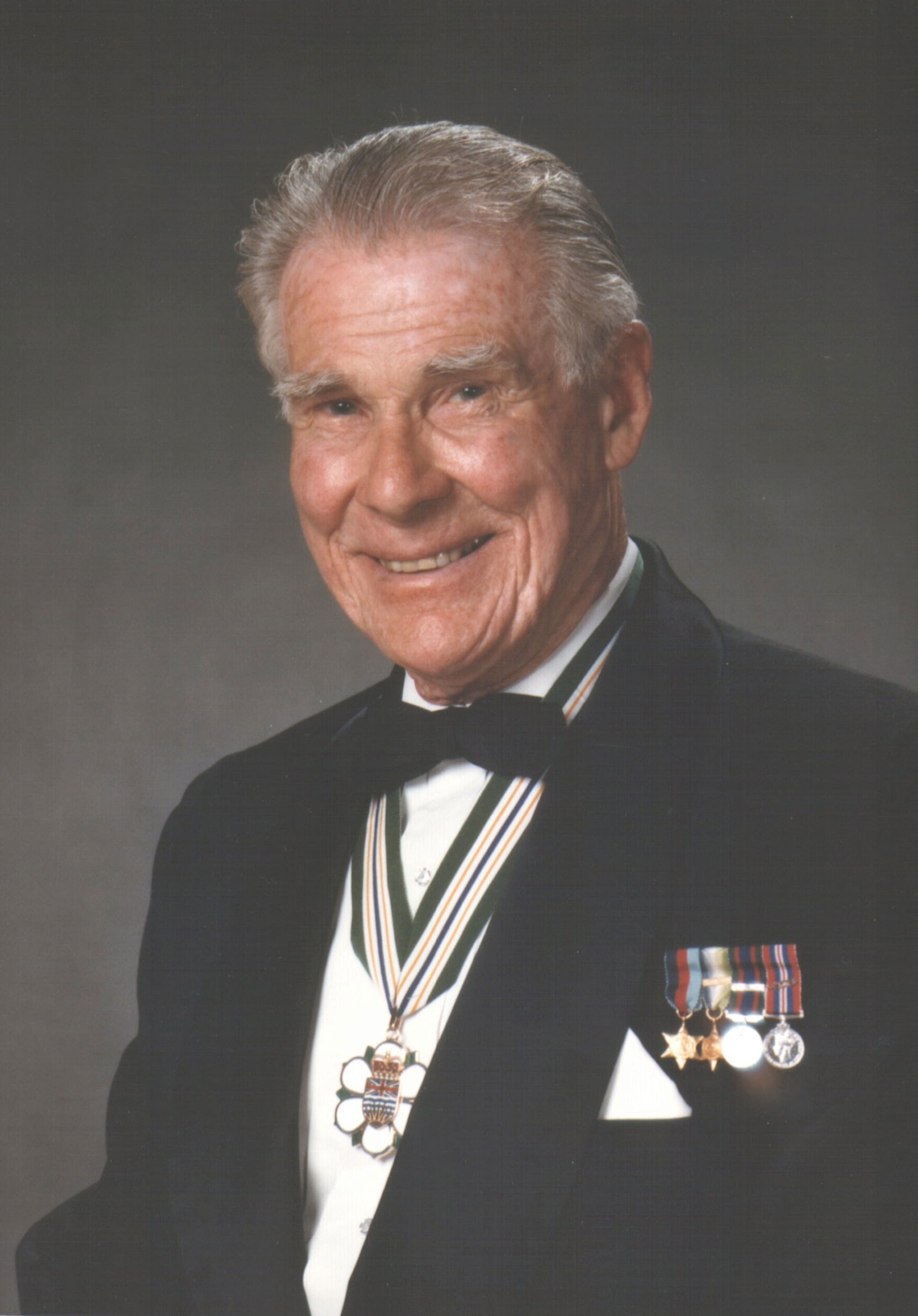 Robert Ian Ross with the Order of British Columbia, 1990