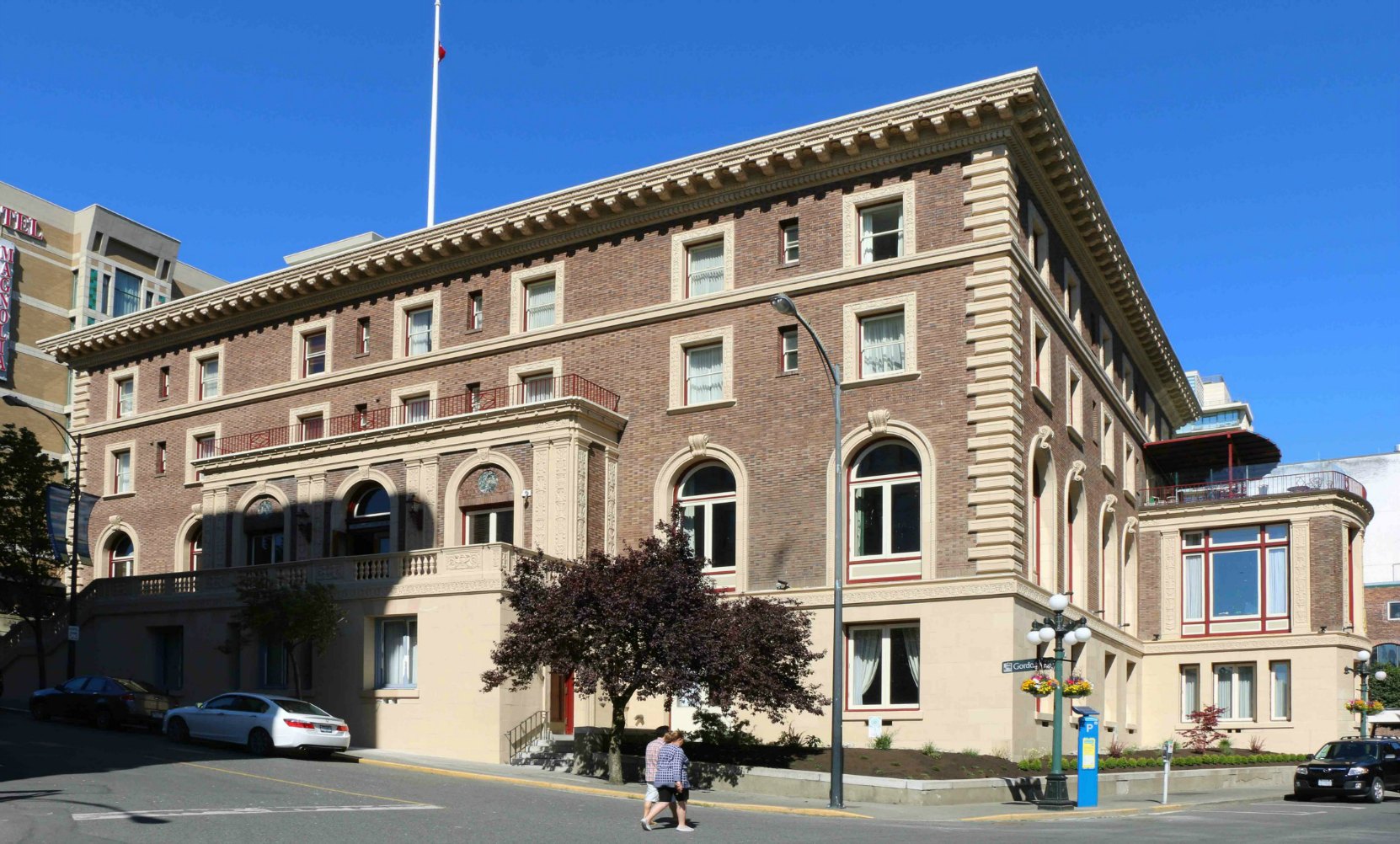 The Union Club, 805 Gordon Street, Victoria, B.C. Robert Butchart was President of the Union Club in 1924-1926. (photo by Author)