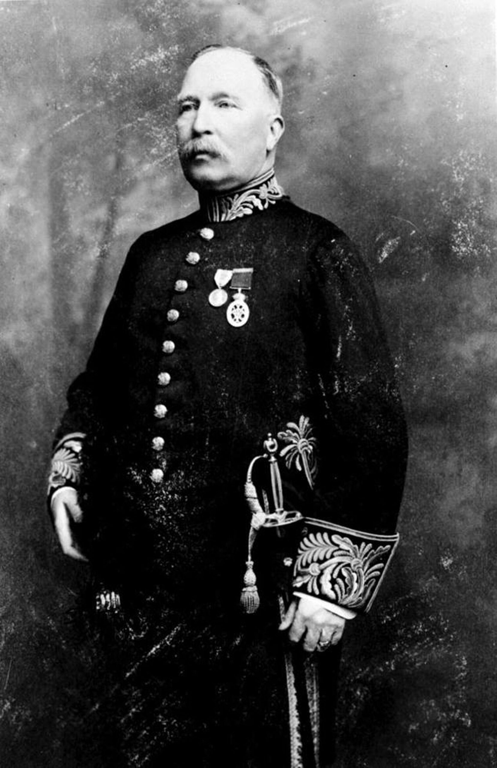Edward Gawlor Prior (1853-1920) as Lieutenant Governor of British Columbia,1919-20 (BC Archives photo A-02418)