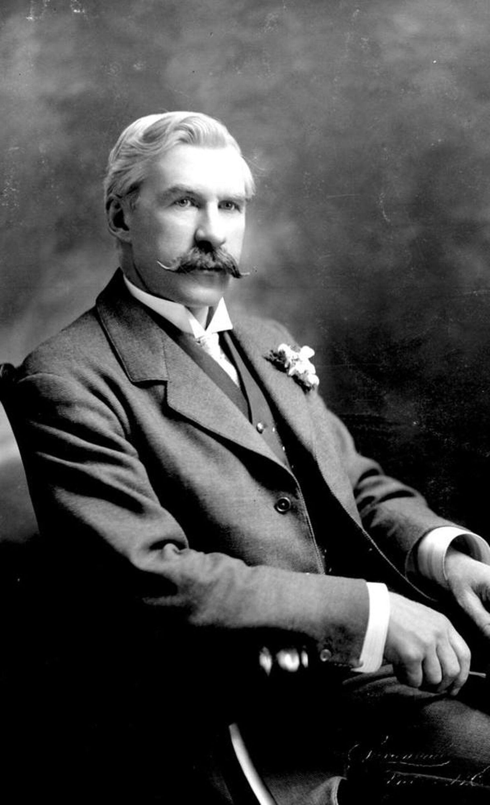 Frederick Bernard Pemberton (1865-1947) was a Victoria businessman who served with Robert Butchart on the BC Advisory Board of the Toronto General Trusts Corporation. The gardens at his Victoria home were one of four Greater Victoria included on a 1931 tour for the Garden Club of America. The Butchart Gardens was one of the other three. (BC Archives photo)